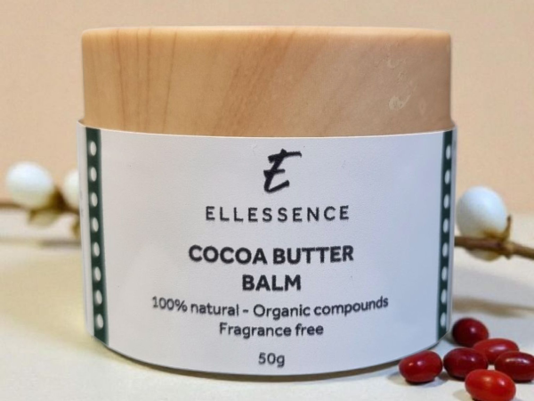 All over Balm- Repair and protect - 100% Natural Cocoa Butter Balm - For all skin types - Fragrance free - 50g